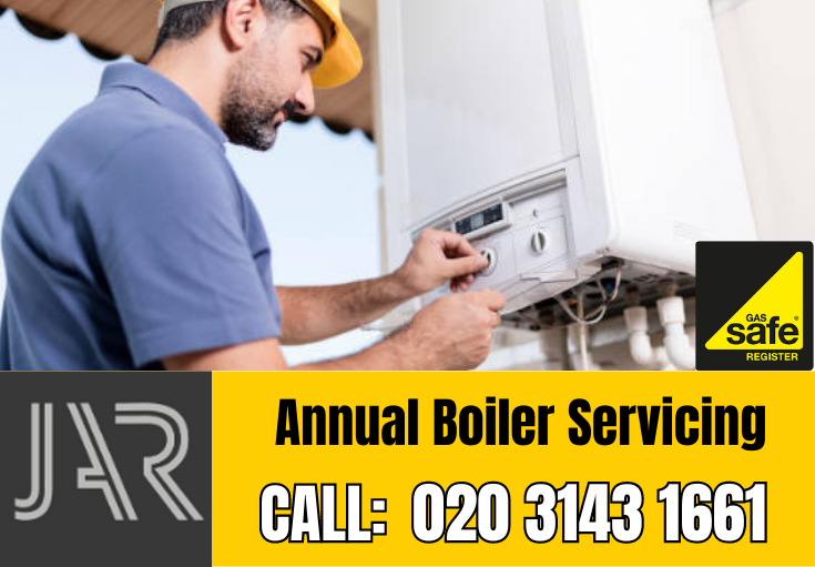 annual boiler servicing North Cheam