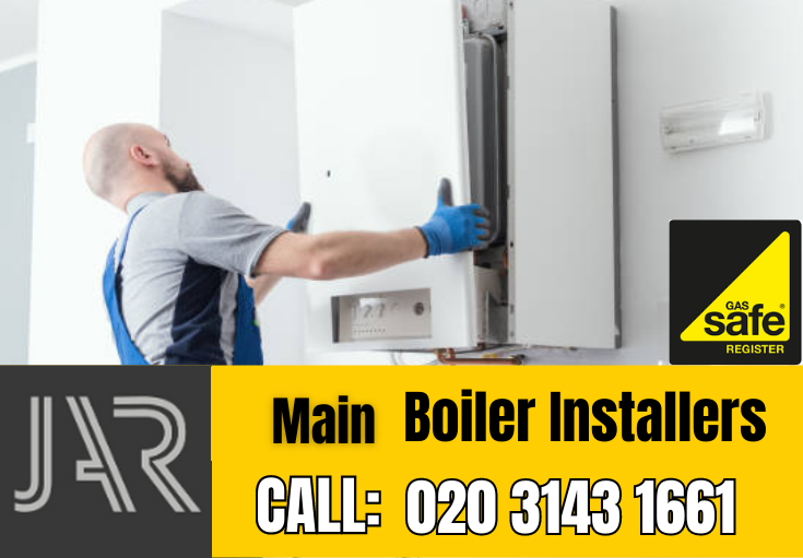 Main boiler installation North Cheam